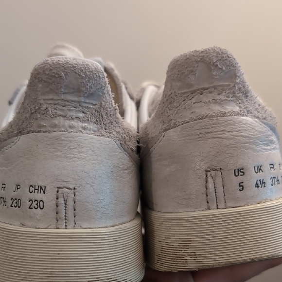 Adidas Supercourt White Leather Sneakers - Picture 7 of 10